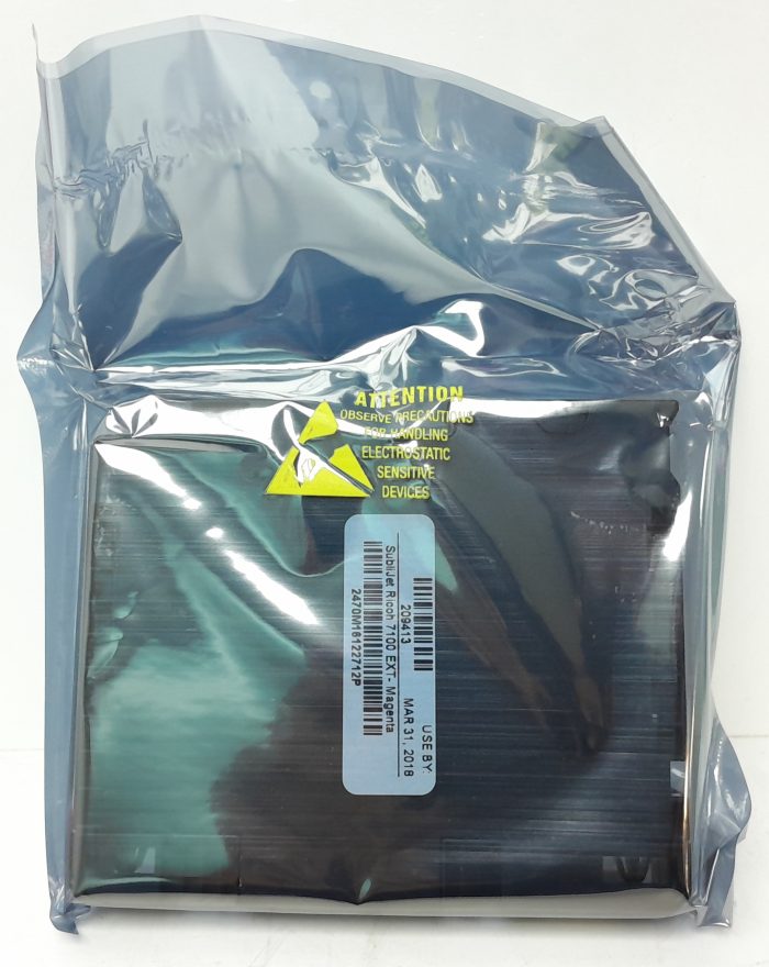 Sawgrass Yellow Ink Cartridge Sublijet RICOH SG 7100DN EXT - Expiry: Mar 31, 2018 - Image 4