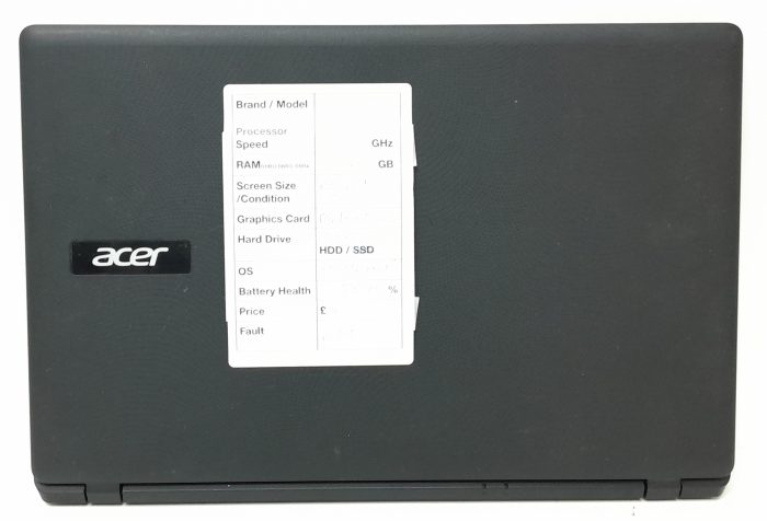 Acer Windows Laptop	ES1-520/ES1-521/ES1-522 Series N15C4 - AMD A6-6310 @ 1.8GHz - 4GB RAM - 15.6" - 1TB HDD - Windows 10 64 Home - Image 4