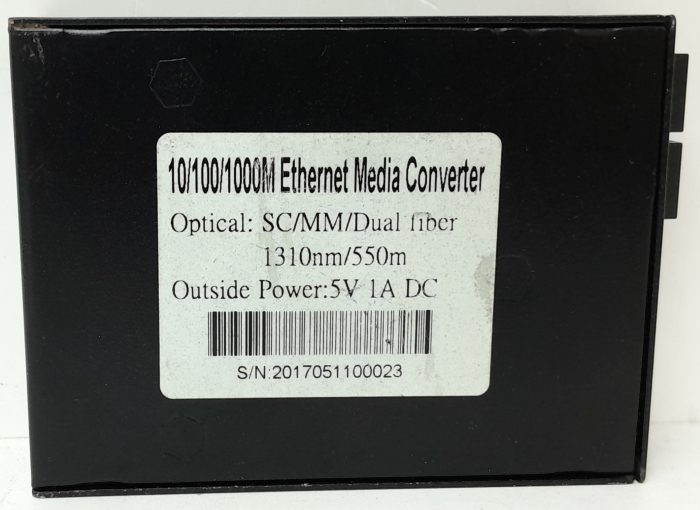 10/100/1000M Ethernet Media Converter SC/MM/Dual Fibre - Image 3
