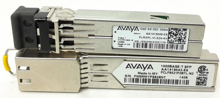 Avaya Transreceiver Modules AA1419048-E6 & AA1419043-E6  - Mixed Job Lot x2 - Image 3