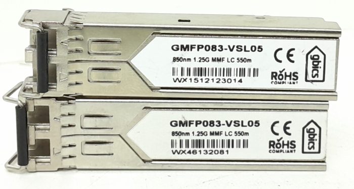 Transreceiver Modules 850nm 1.25G MMF LC 550m GMFP083-VSL05 - x2 - Image 2