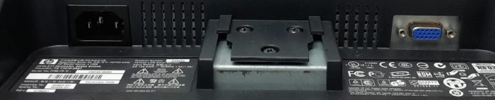 HP 15" VGA Monitor LCD Color Display L1506 - Image 5