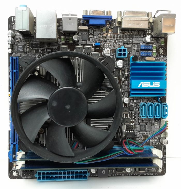 Asus Motherboard With I/O Shield P8H61-LX R2.0/RM/SI LGA1155 DDR3 MINI-ITX - Image 2