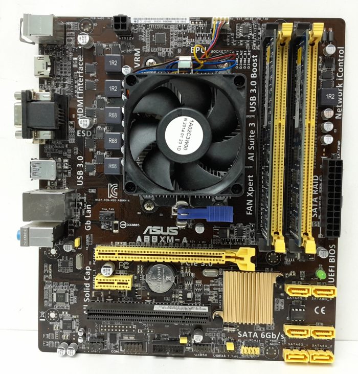 Asus Motherboard With I/O Shield A88XM-A FM2+ DDR3 MICRO ATX - Image 2