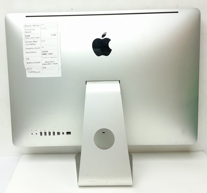 Apple iMac A1311 - 8GB Ram - 21.5" - 240GB SSD - High Sierra 10.13 2011 - Image 6