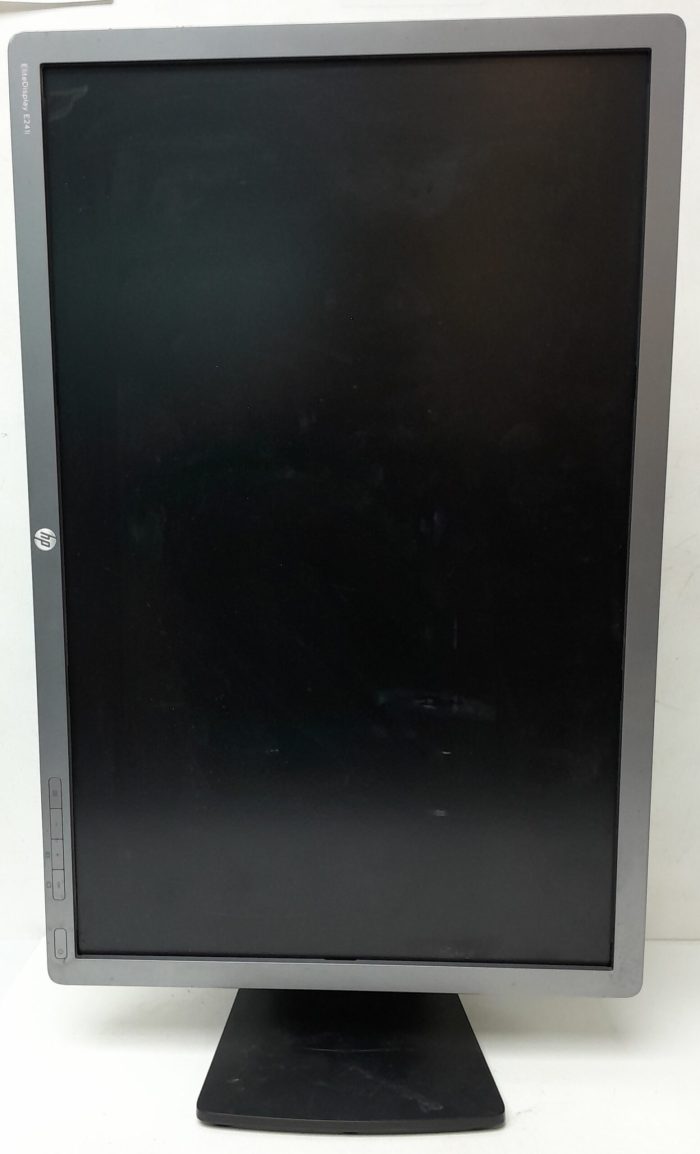 HP 24" Monitor VGA DVI DisplayPort LCD Color Display E241i IPS - Image 2
