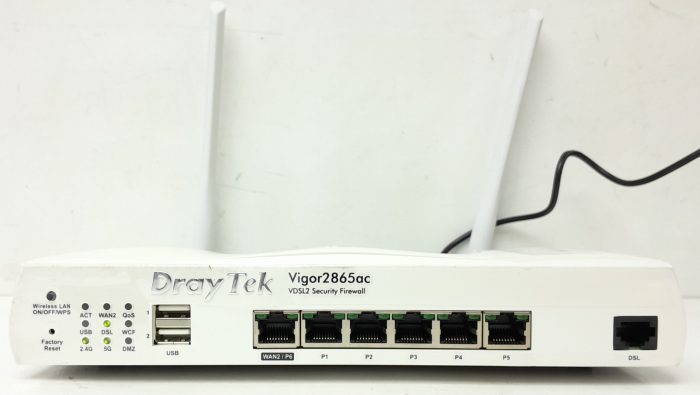 DrayTek VDSL2 Security Firewall Vigor2865ac - Image 2
