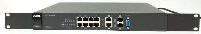 ZyXEL 8 Port Switch GS2200-8HP - Image 2