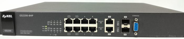 ZyXEL 8 Port Switch GS2200-8HP - Image 5