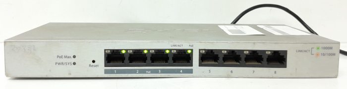 ZyXEL 8 Port Switch GS1200-8HP - Image 2
