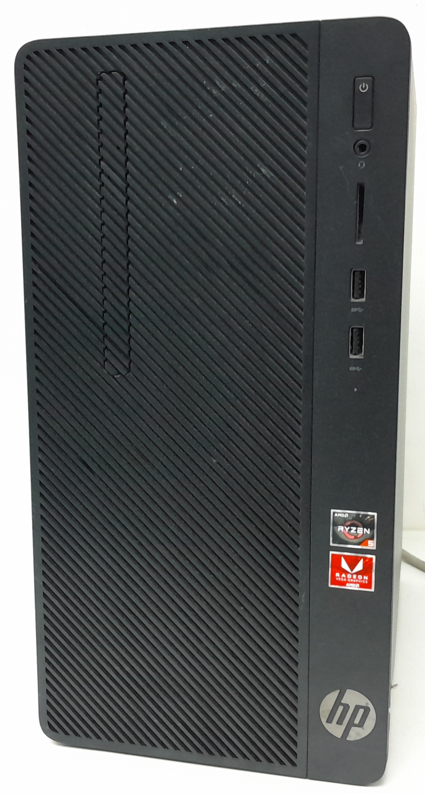 20240920_112505 HP Windows Desktop PC Tower 285 G3 MT - AMD Ryzen 5 2400G 3.60GHz - 8GB RAM - 240GB SSD - Windows 11 Pro - Image 1