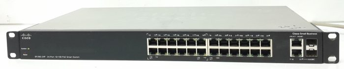 Cisco 24 Port Switch 10/100 PoE Smart Switch SF200-24P - Image 2