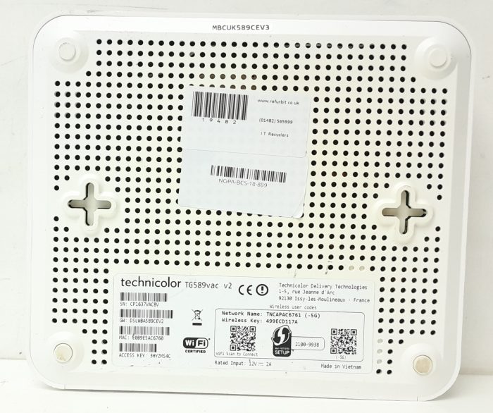 Technicolor Wireless Router TG589vac v2 - Image 4