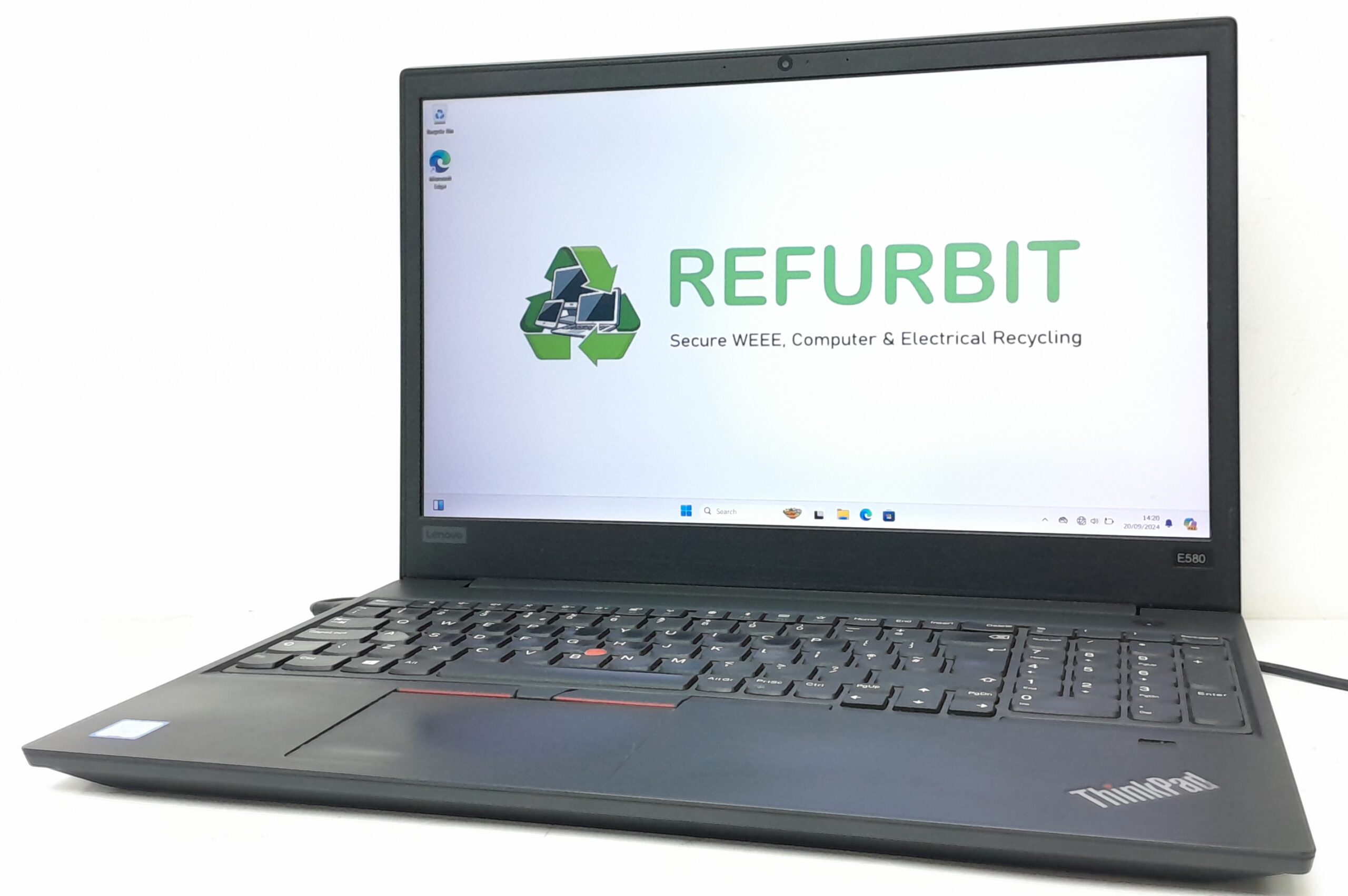 20240920_142039 Lenovo Windows Laptop PC E580 - Core i5-8250U @ 1.60GHz - 4GB RAM - 15.6" - 1TB HDD - Windows 11 Pro - Image 1