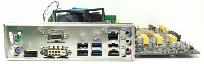 Asus Motherboard With I/O Shield H81M-PLUS LGA1150 DDR3 MICRO ATX - Image 6