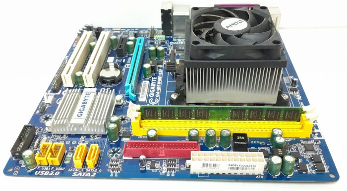 Gigabyte Motherboard With I/O Shield GA-M61PME-S2P AM2+ DDR2 MICRO ATX - Image 5