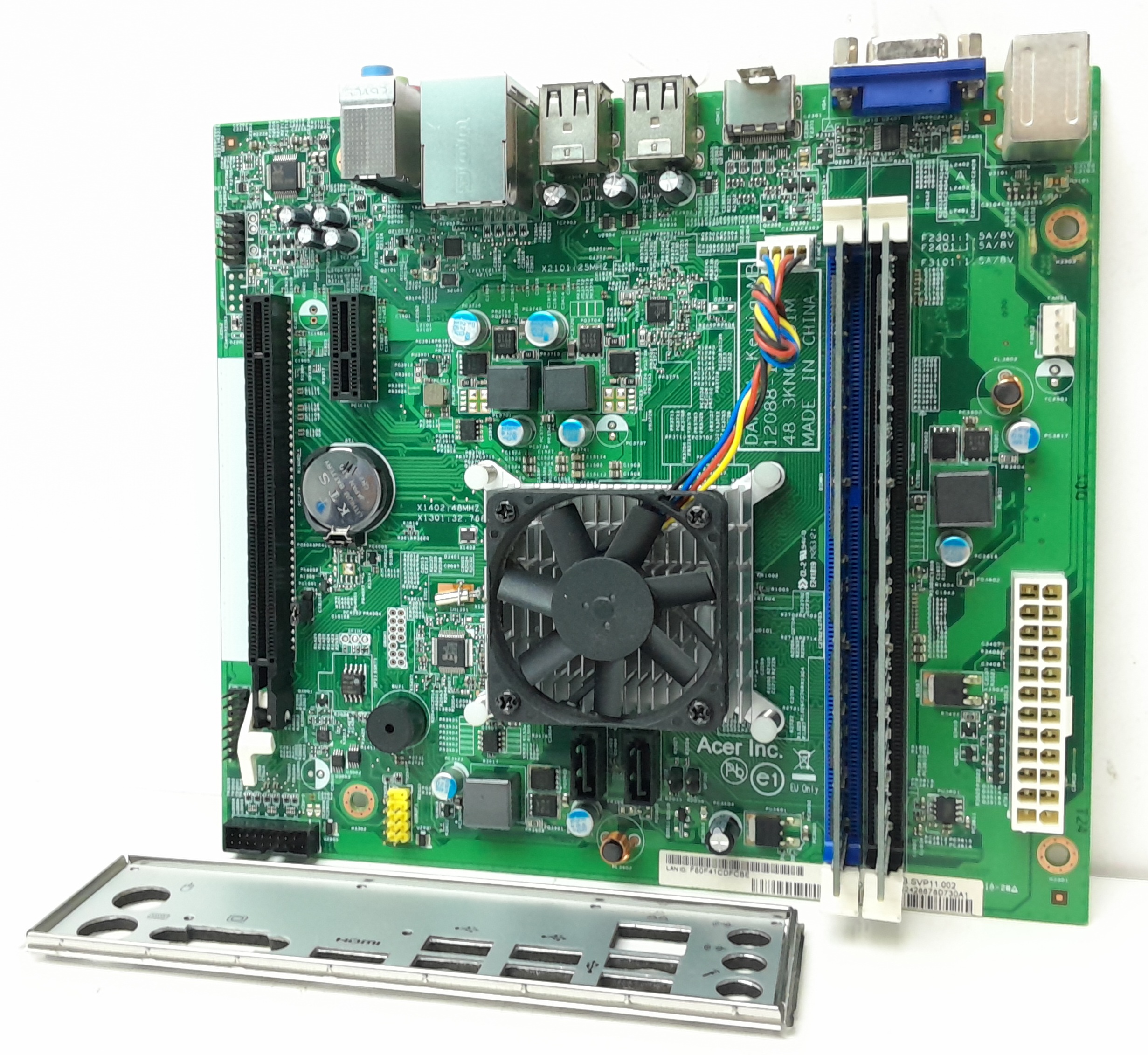 20240924_142444 Acer Motherboard With I/O Shield Aspire XC-115 DDR3 MICRO ATX - Image 1