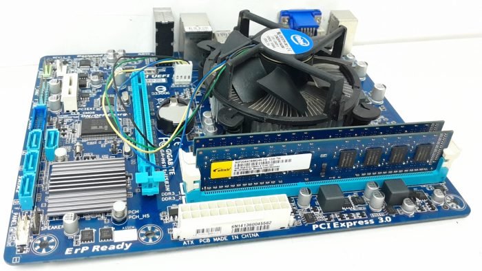 Gigabyte Motherboard With I/O Shield GA-H61M-USB3H LGA1155 DDR3 MICRO ATX - Image 5