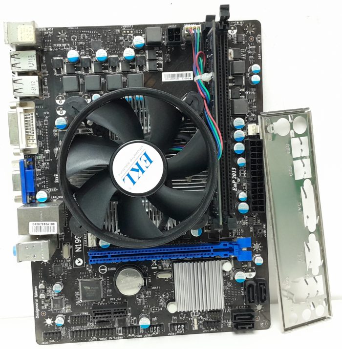 MSI Motherboard With I/O Shield H61M-P31/W8 LGA1155 DDR3 MICRO ATX - Image 2
