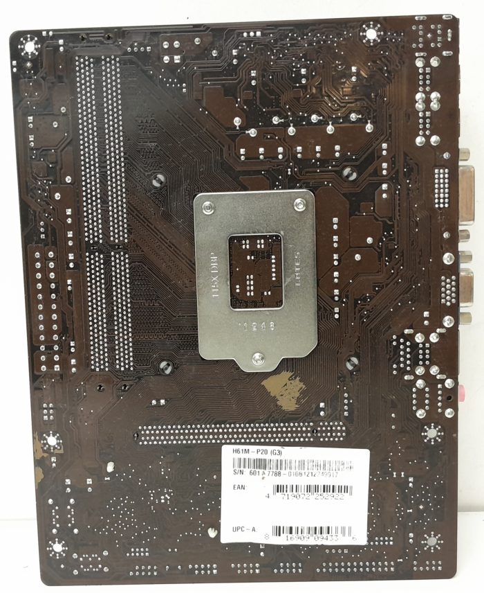 MSI Motherboard With I/O Shield H61M-P20 (G3) LGA1155 DDR3 MICRO ATX - Image 4
