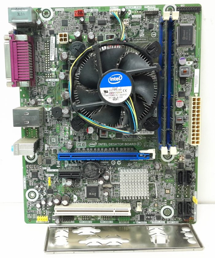 Intel Motherboard With I/O Shield DH61WW LGA1155 DDR3 MICRO ATX - Image 2