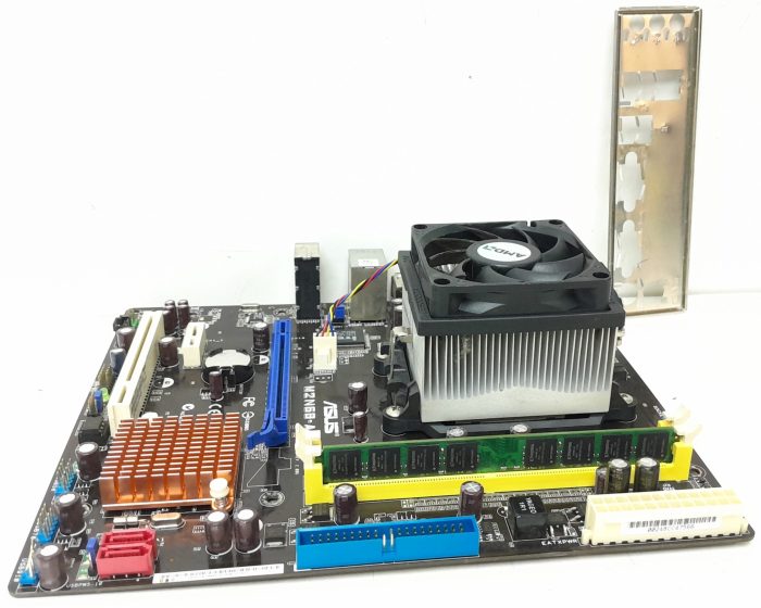 Asus Motherboard With I/O Shield M2N68-AM SE AM2 DDR2 MICRO ATX - Image 7