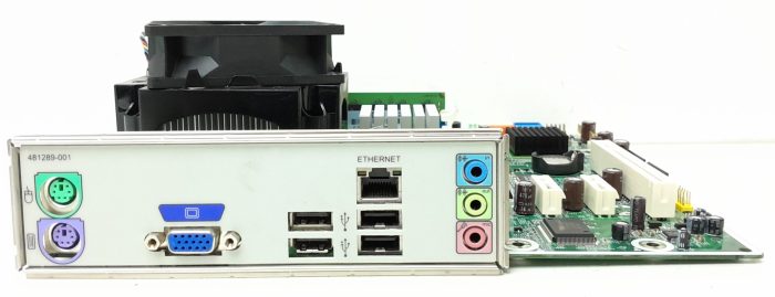 HP Motherboard With I/O Shield Compaq DX2420 LGA775 DDR2 MICRO ATX - Image 6