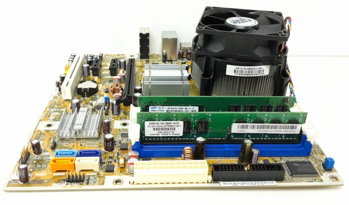 HP Motherboard With I/O Shield Compaq CQ5231UK LGA775 DDR3 MICRO ATX - Image 7
