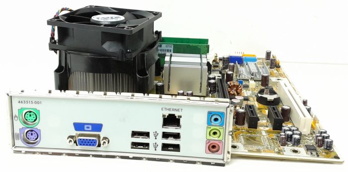 HP Motherboard With I/O Shield Compaq CQ5231UK LGA775 DDR3 MICRO ATX - Image 5