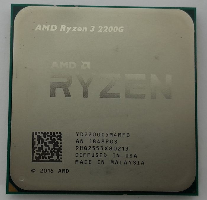 AMD Processor CPU RYZEN 3 2200G YD2200C5M4MFB - Image 3