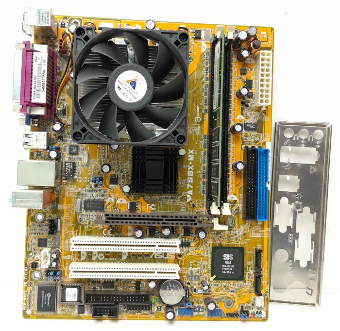 Asus Motherboard With I/O Shield A7S8X-MX A/462 DDR1 MICRO ATX - Image 2