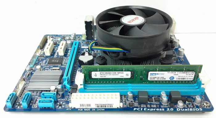 Gigabyte Motherboard i5-3330 With I/O Shield GA-H61M-DS2 DVI LGA1155 DDR3 MICRO ATX - Image 6
