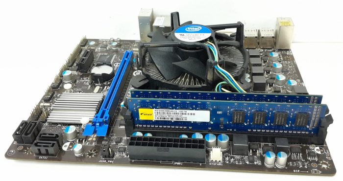 MSI Motherboard With I/O Shield H61M-P31/W8 LGA1155 DDR3 MICRO ATX - Image 5