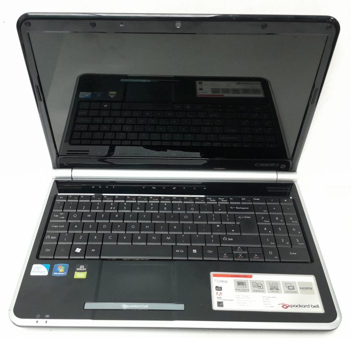 Packard Bell Windows Laptop PC EasyNote TJ67 MS2273 - Pentium Dual Core @ 2.2GHz - 3GB RAM - 15.6" - 120GB SSD - Windows 10 - Image 2