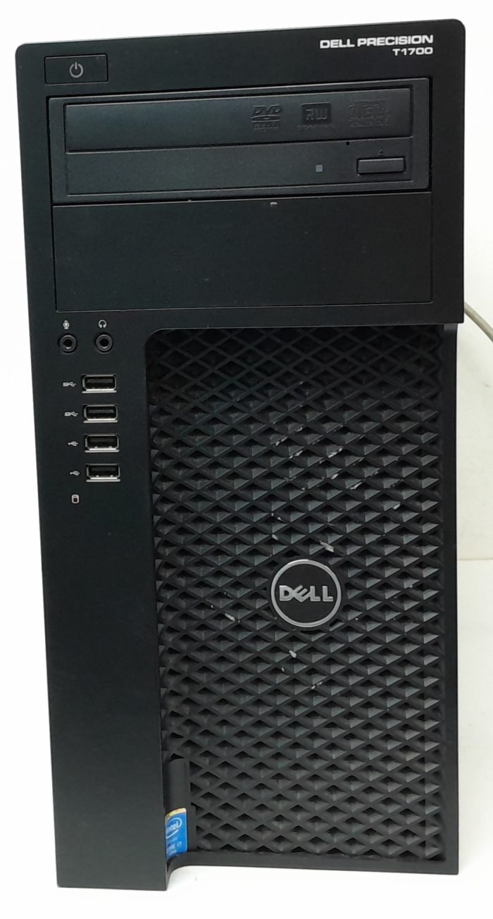 Dell Windows Tower PC Precision T1700 - i7-4790 3.6GHz - 4GB RAM - 500GB HDD - Windows 11 Pro - Image 2