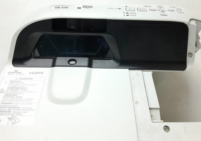 Epson HDMI VGA Projector with 1626 Lamp Hours Used EB-570 H605B - Image 5