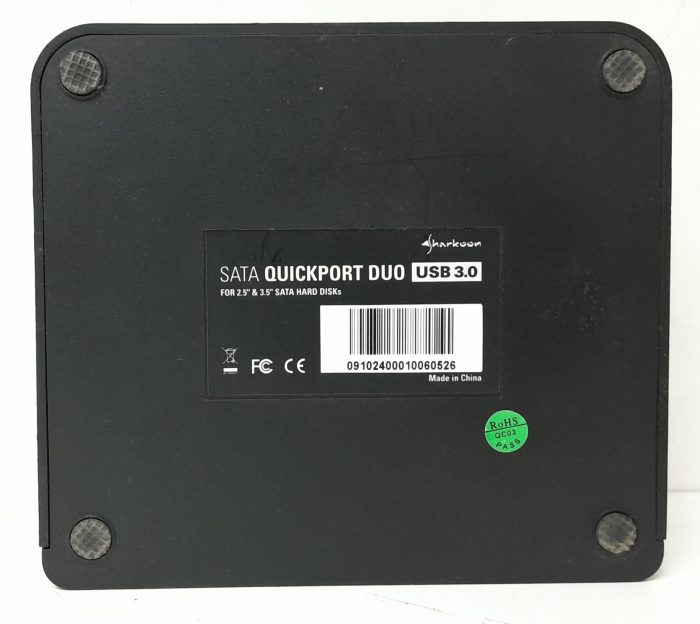 Sharkoon SATA HDD Dock Hard Drive Dock SATA QuickPort Duo - Image 3