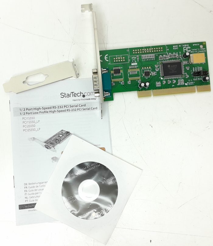 Startech .com Serial Adapter Card 1 Port RS232 with 16550 UART PCI1S550 - Image 6
