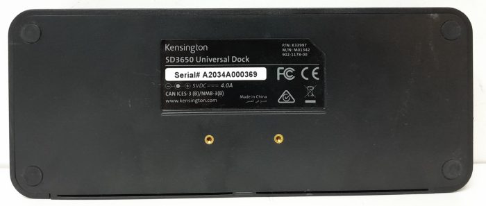 Kensington Universal Dock SD3650 - Image 3