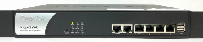 Draytek Dual-WAN Security Firewall Vigor2960 - Image 5