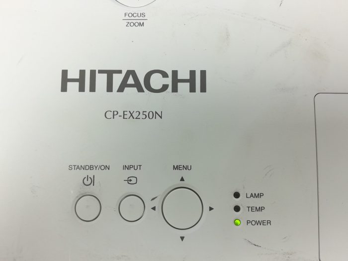 Hitachi HDMI VGA Projector with 347 Lamp Hours Used CP-EX250N - Image 7