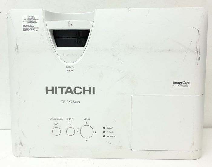 Hitachi HDMI VGA Projector with 347 Lamp Hours Used CP-EX250N - Image 5
