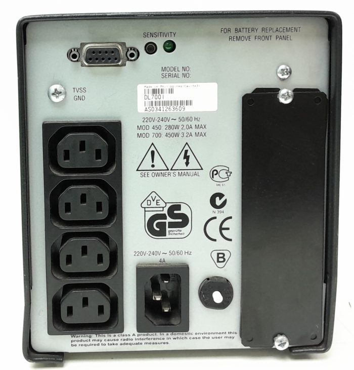 APC UPS Smart-UPS 700 DL700I - Image 4