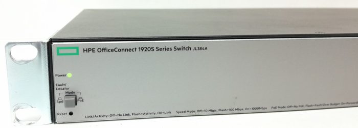 HP 24 Port PoE+ Switch HPE Connect 1920S Series JL384A - Image 5