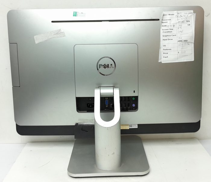 Dell All In One PC Optiplex 9010 - i3-3220 @ 3.30GHz - 4GB Ram - 23" - 120GB SSD - Windows 10 Pro - Image 4