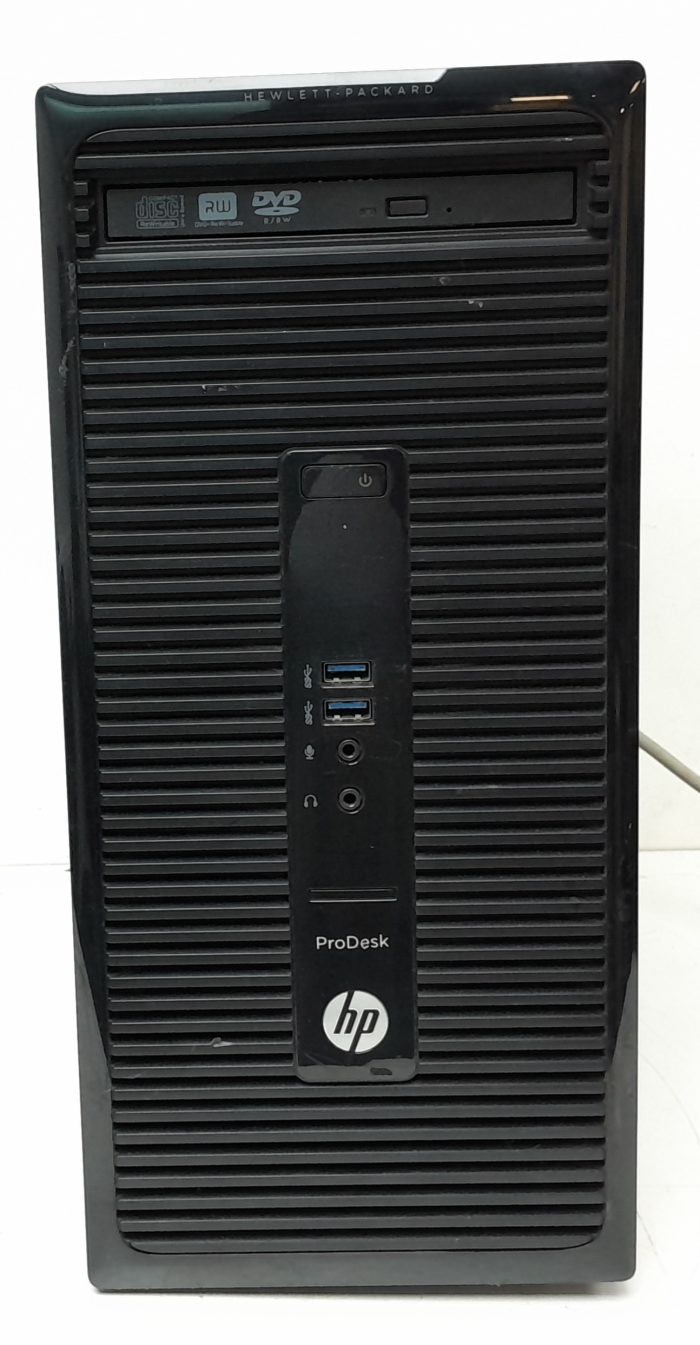HP Windows Tower PC ProDesk 400 G2 - i5-4590S 3.0GHz  - 4GB RAM - 500GB HDD - Windows 10 Pro - Image 2