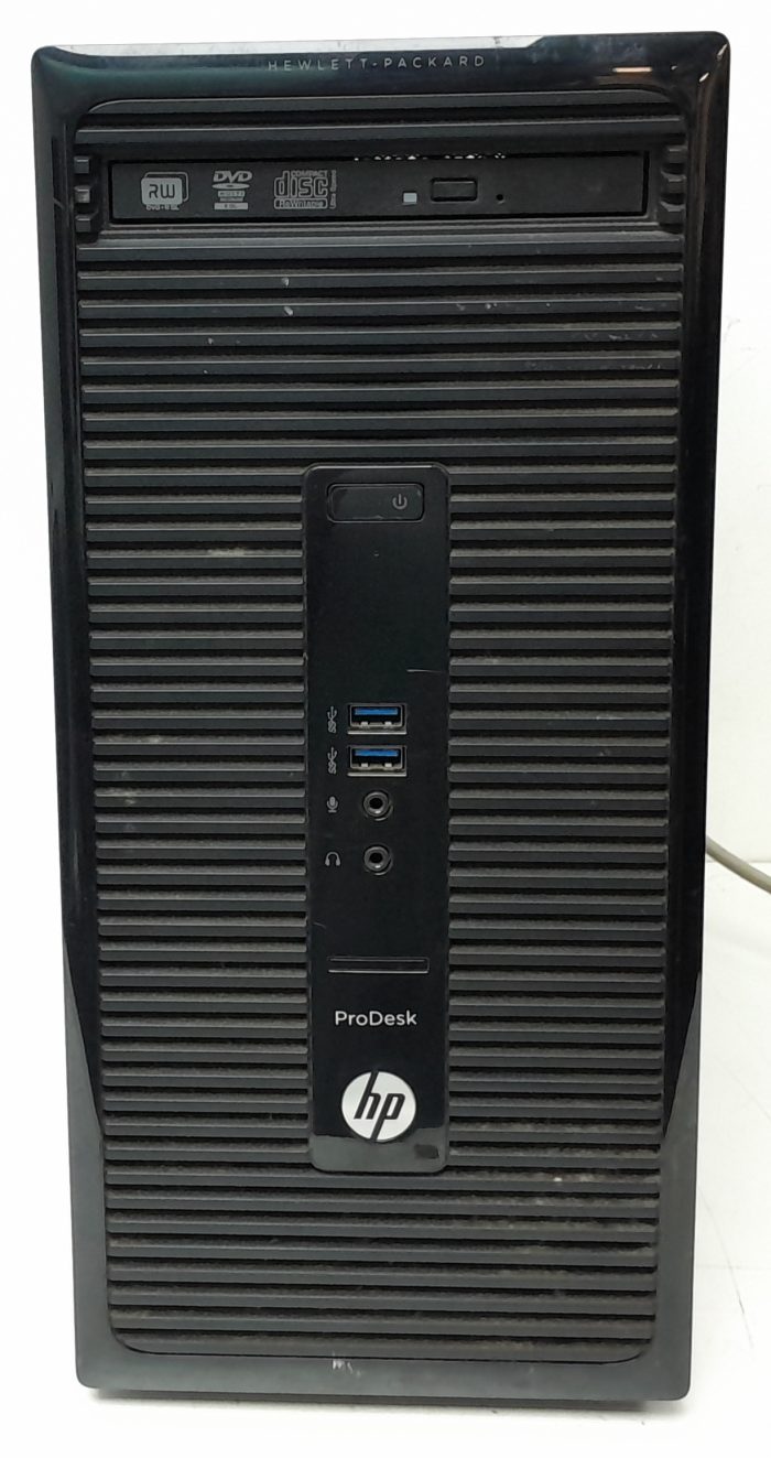 HP Windows Tower PC ProDesk 400 G2 - i5-4590S 3.0GHz  - 8GB RAM - 250GB HDD - Windows 10 Pro - Image 2