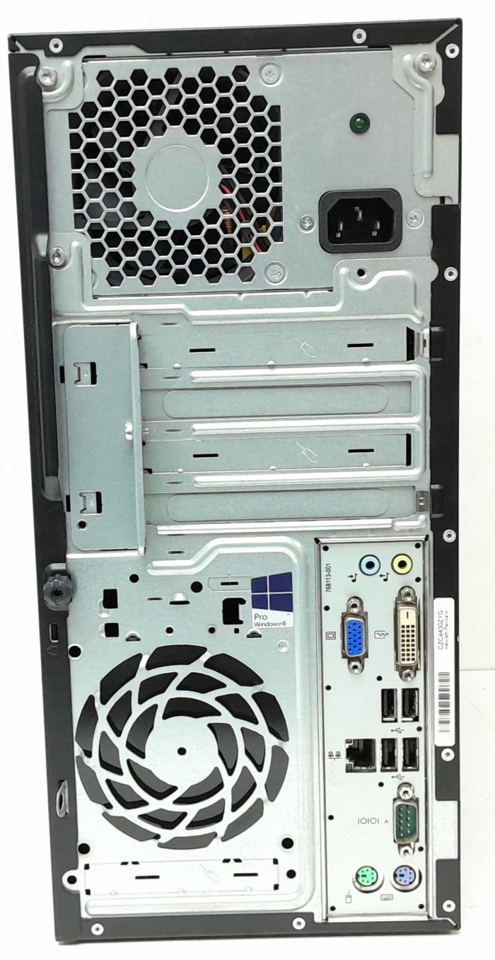 HP Windows Tower PC ProDesk 400 G2 - i5-4590S 3.0GHz  - 8GB RAM - 250GB HDD - Windows 10 Pro - Image 4