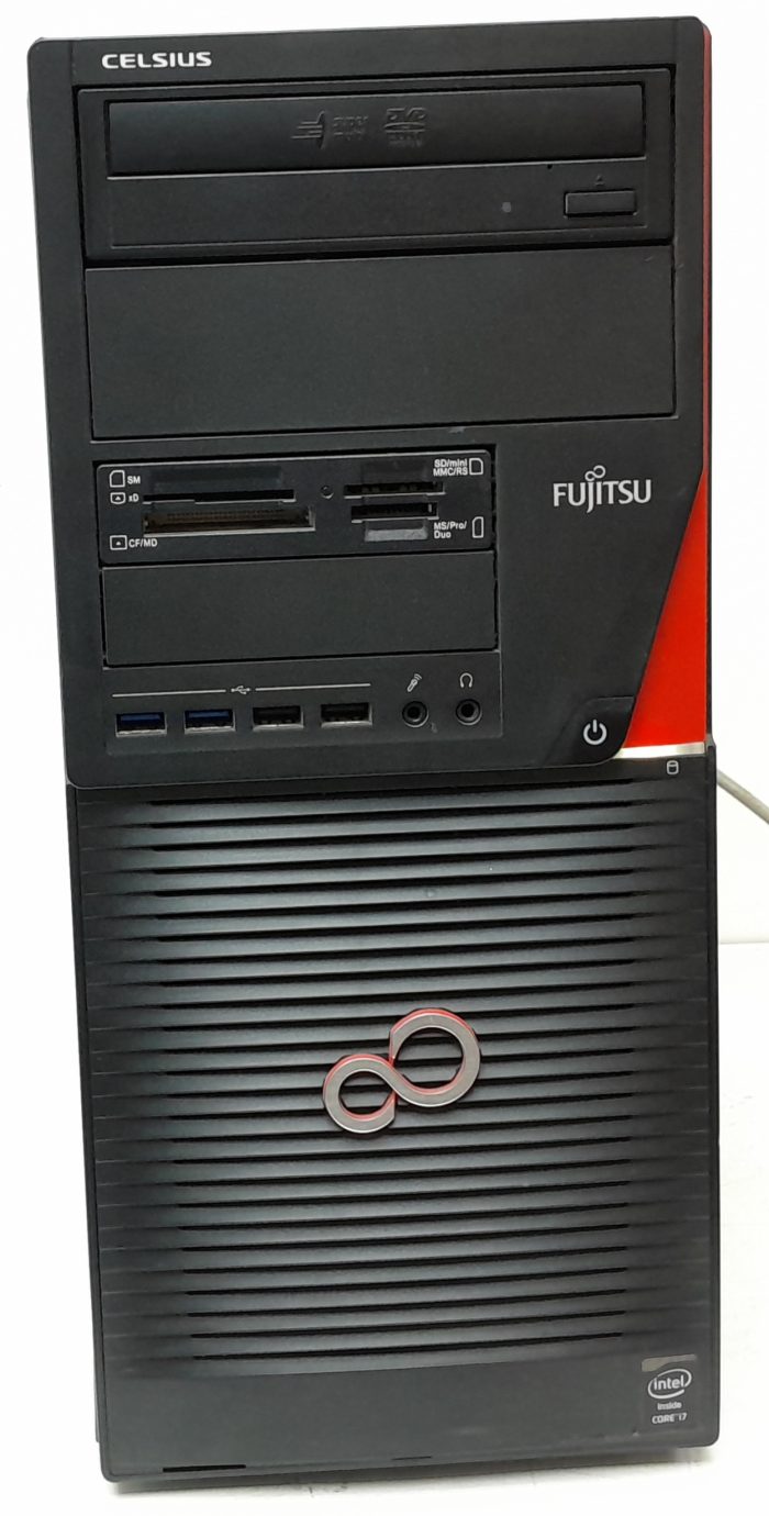 Fujitsu Windows Tower PC Celsius W530 (MI5W) - i7-4770 3.4GHz  - 4GB RAM - 1TB HDD - Windows 11 Pro - Image 2
