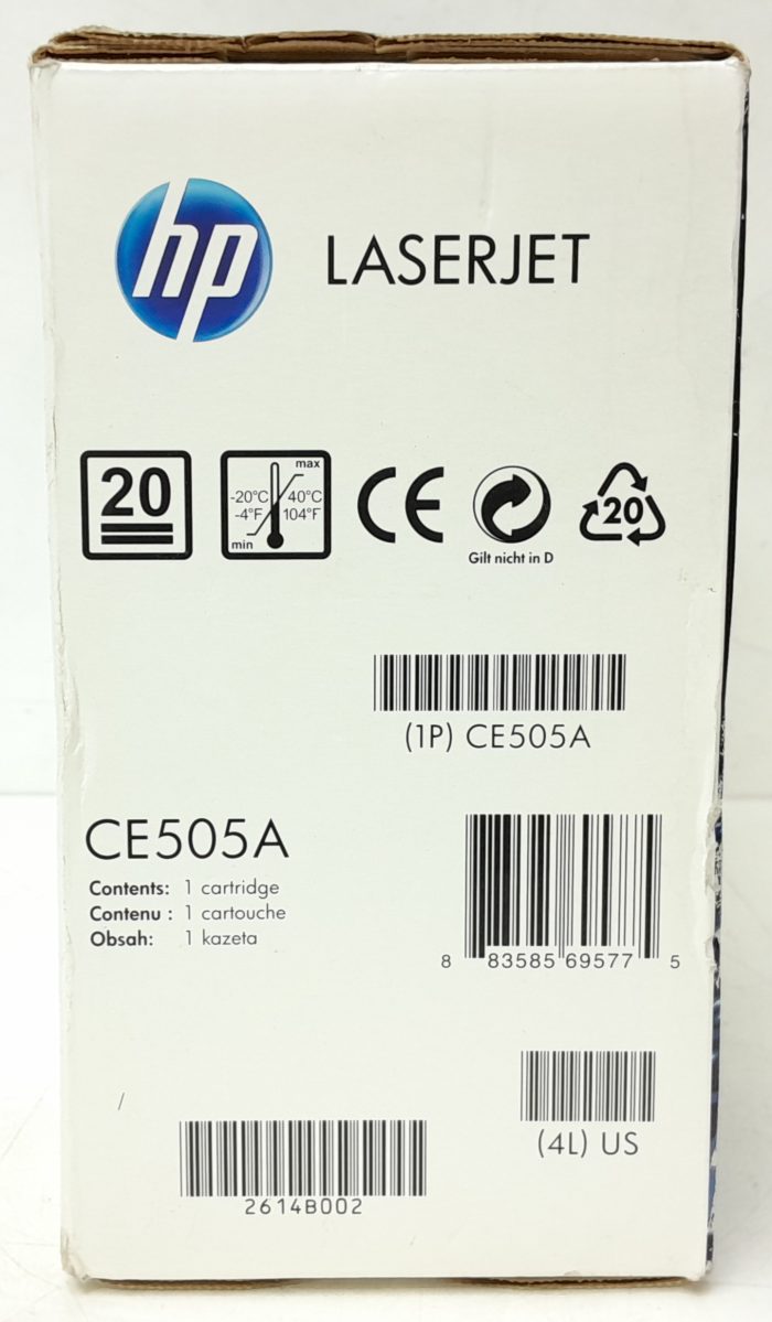 HP Laser Toner Cartridge Black 05A (CE505A) - Image 3